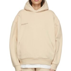 Pangaia Sahara Beige Tracksuit, Hoodie, Sweatpants For Men & Women, Unisex, M-L
